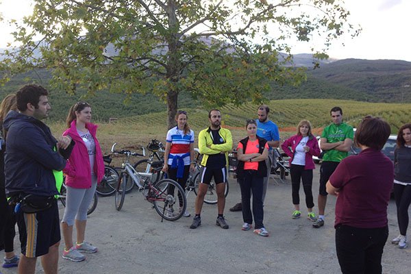 tirigiro - bike and wine tour in Naoussa